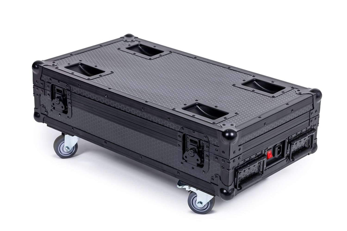 Colorkey MobilePar Mini HEX 4 MKII Charging Road Case - Holds and Charges 8
