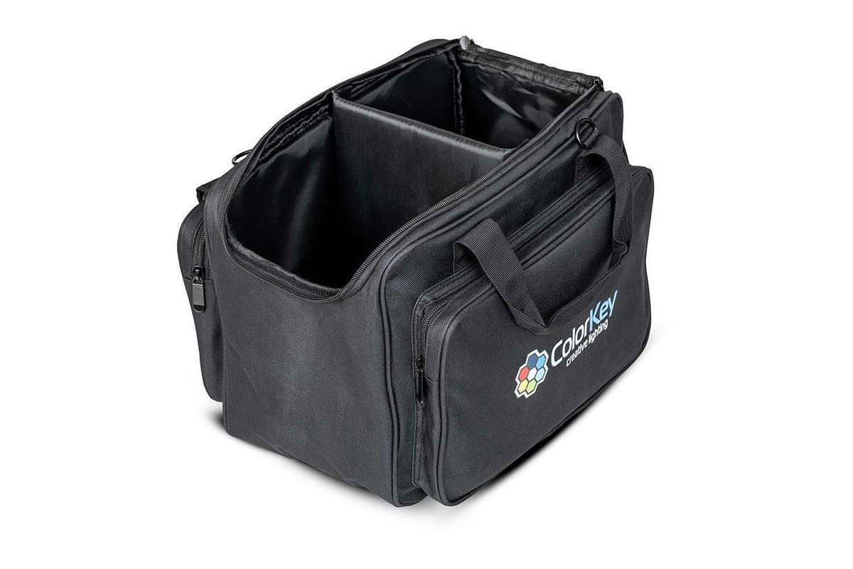 Colorkey 2-pc Mini Moving Head Bag - Padded Carry Bag for Two Fixtures