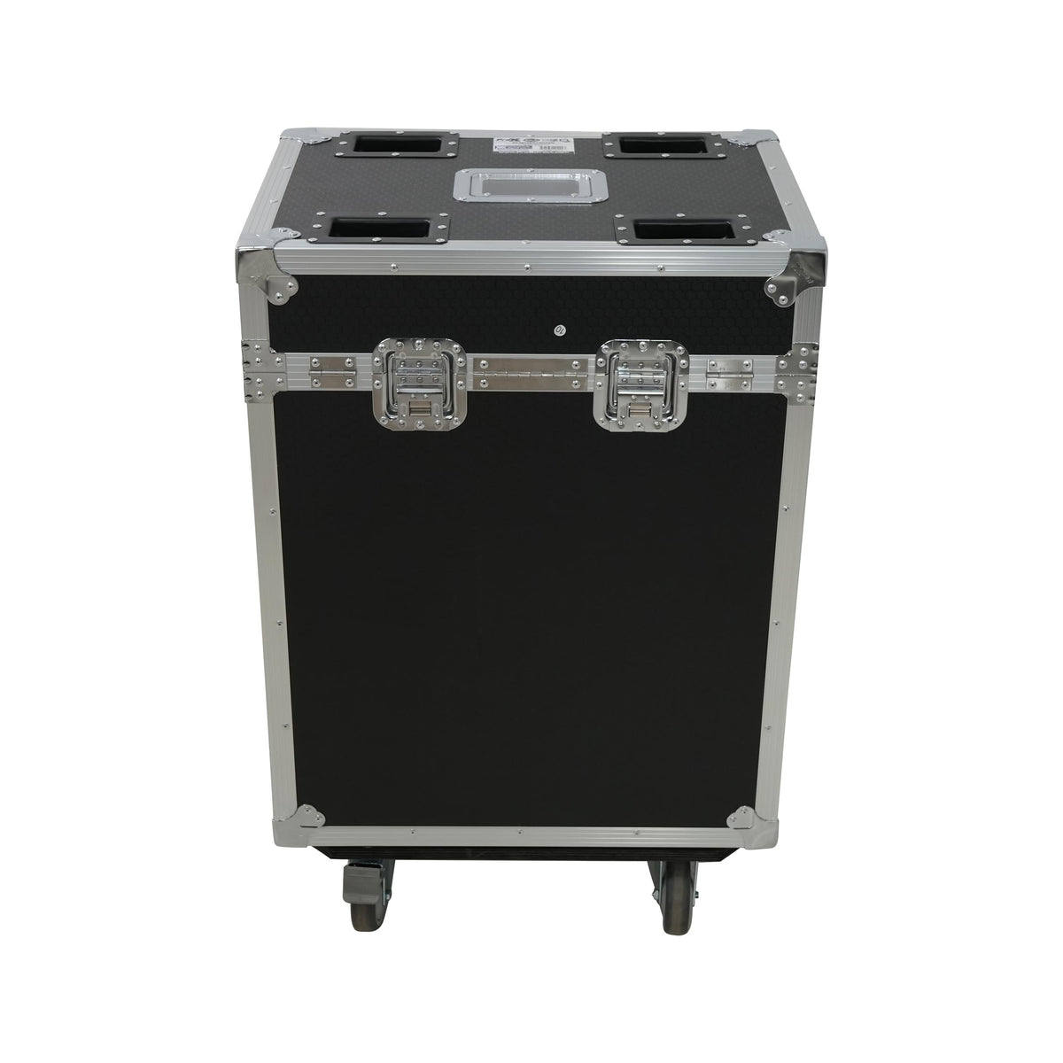 ProX Moving Head Lighting Road Case for 2x Wash Moving Heads with 3 Doors.