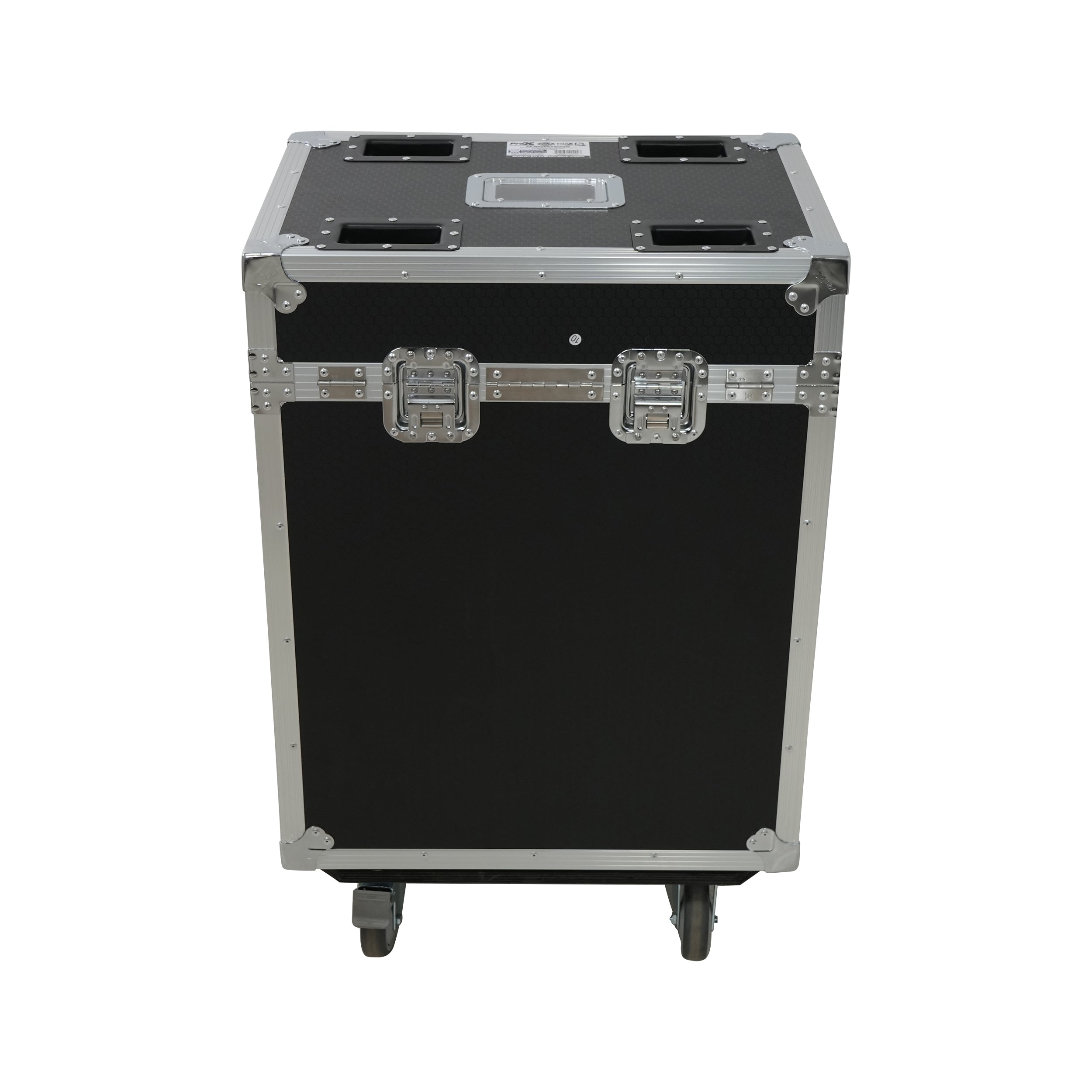 ProX Moving Head Lighting Road Case for 2x Wash Moving Heads with 3 Doors