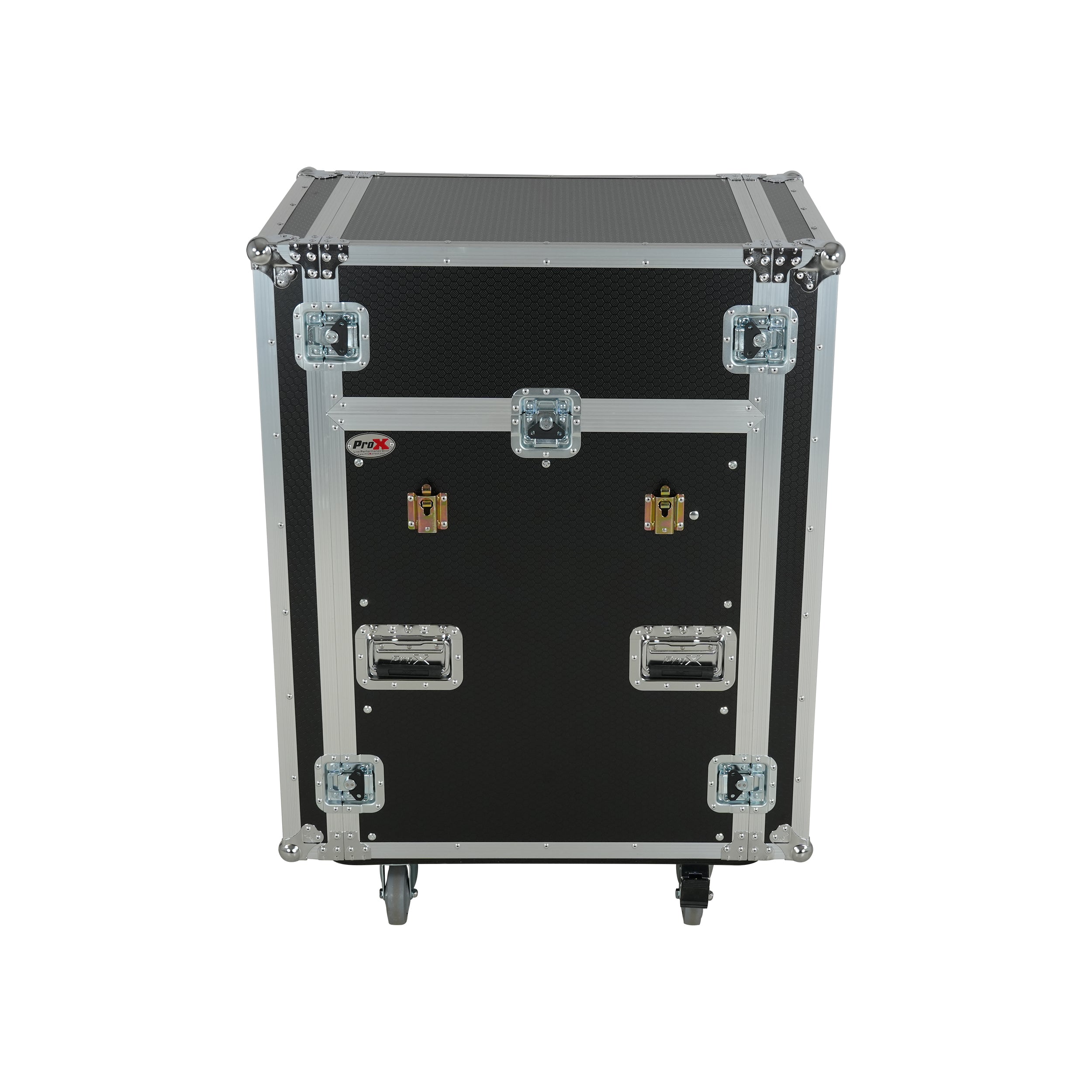 ProX Universal 19 Rack-mount Mixer with 13U Top and 16U Front with 2 Side Work Tables