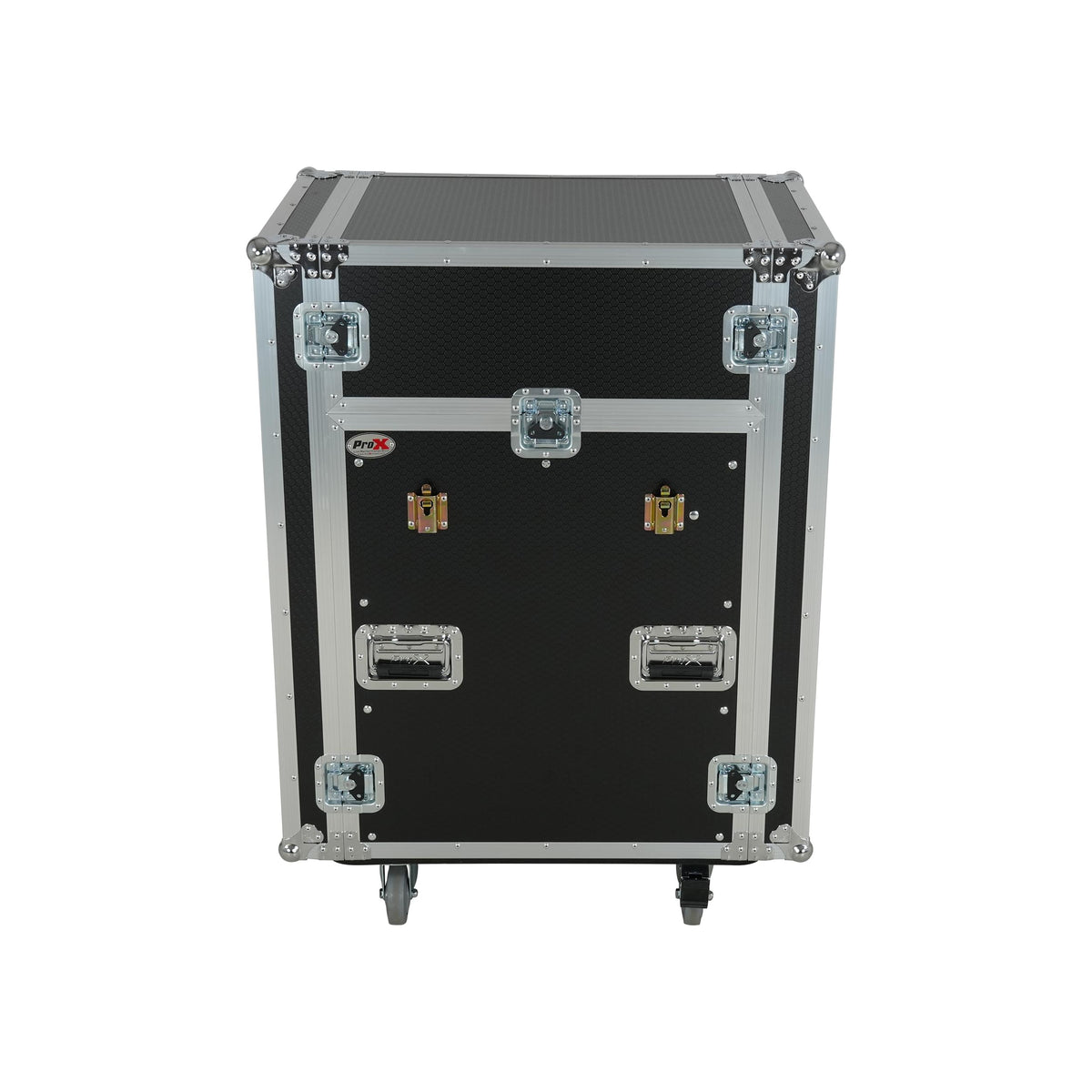 ProX Universal 19 Rack-mount Mixer with 13U Top and 16U Front with 2 Side Work Tables