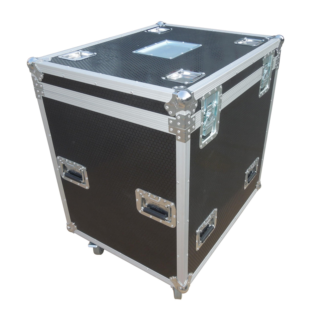 ProX TruckPax Utility ATA Flight Case Truck Storage Road Case with Dividers Tray and 4" in casters – 24"x30"x36" Ext.