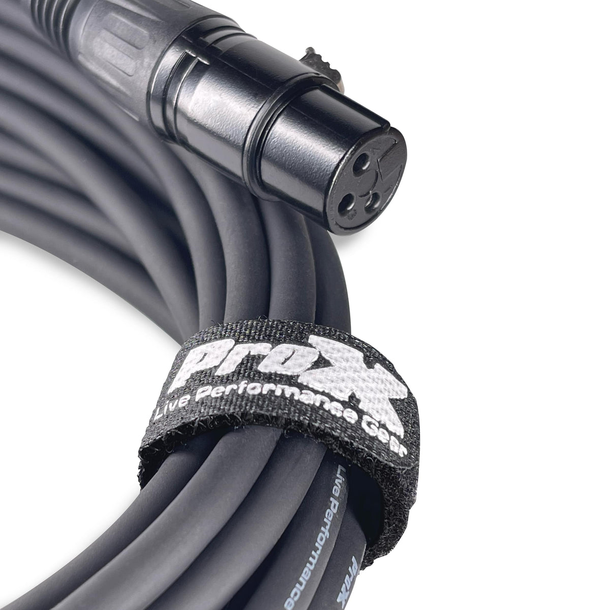 ProX ProX Branded Professional Premium Mic Cable XLR Male to XLR Female 10 FT.
