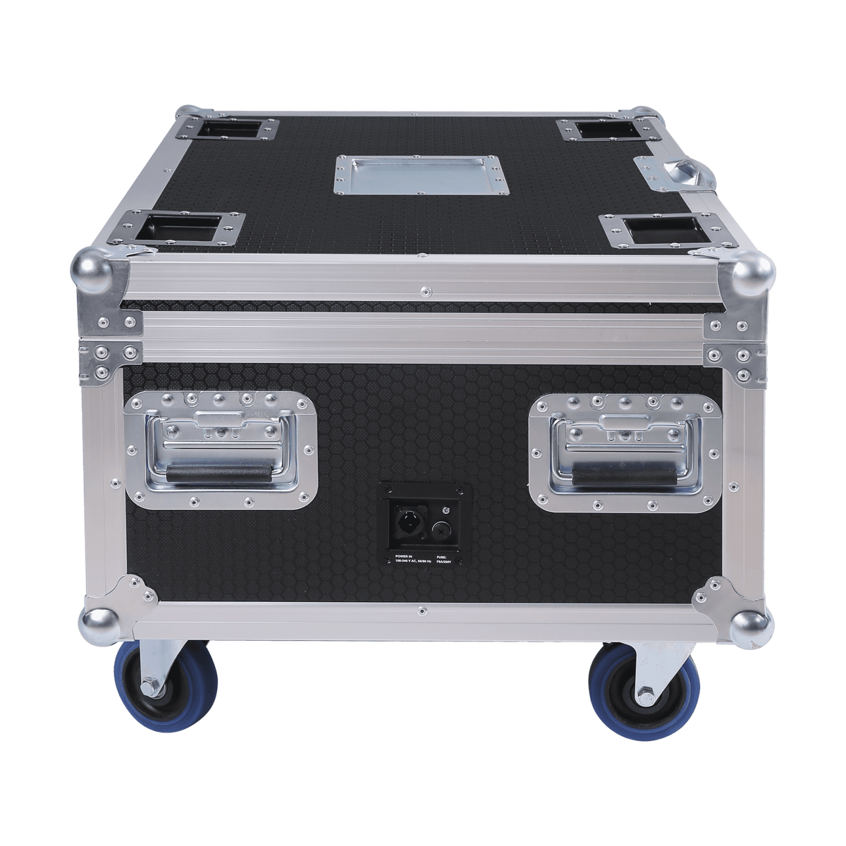 JMAZ PROFESSIONAL Electro PAR W7 6PK - RGB+LIME Battery-Powered Outdoor LED PAR Light Kit w/ Charging Road Case