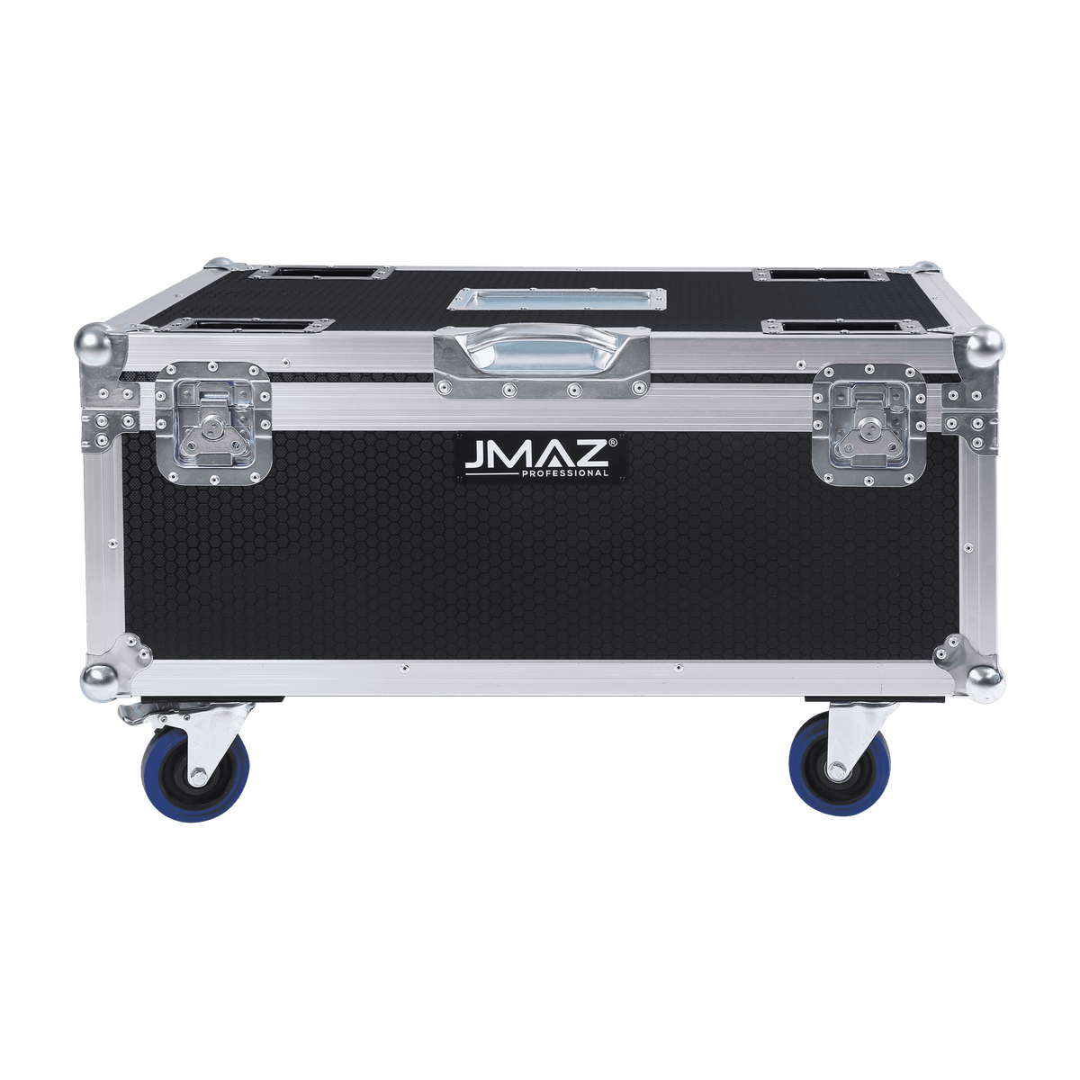 JMAZ PROFESSIONAL Electro PAR W7 6PK - RGB+LIME Battery-Powered Outdoor LED PAR Light Kit w/ Charging Road Case