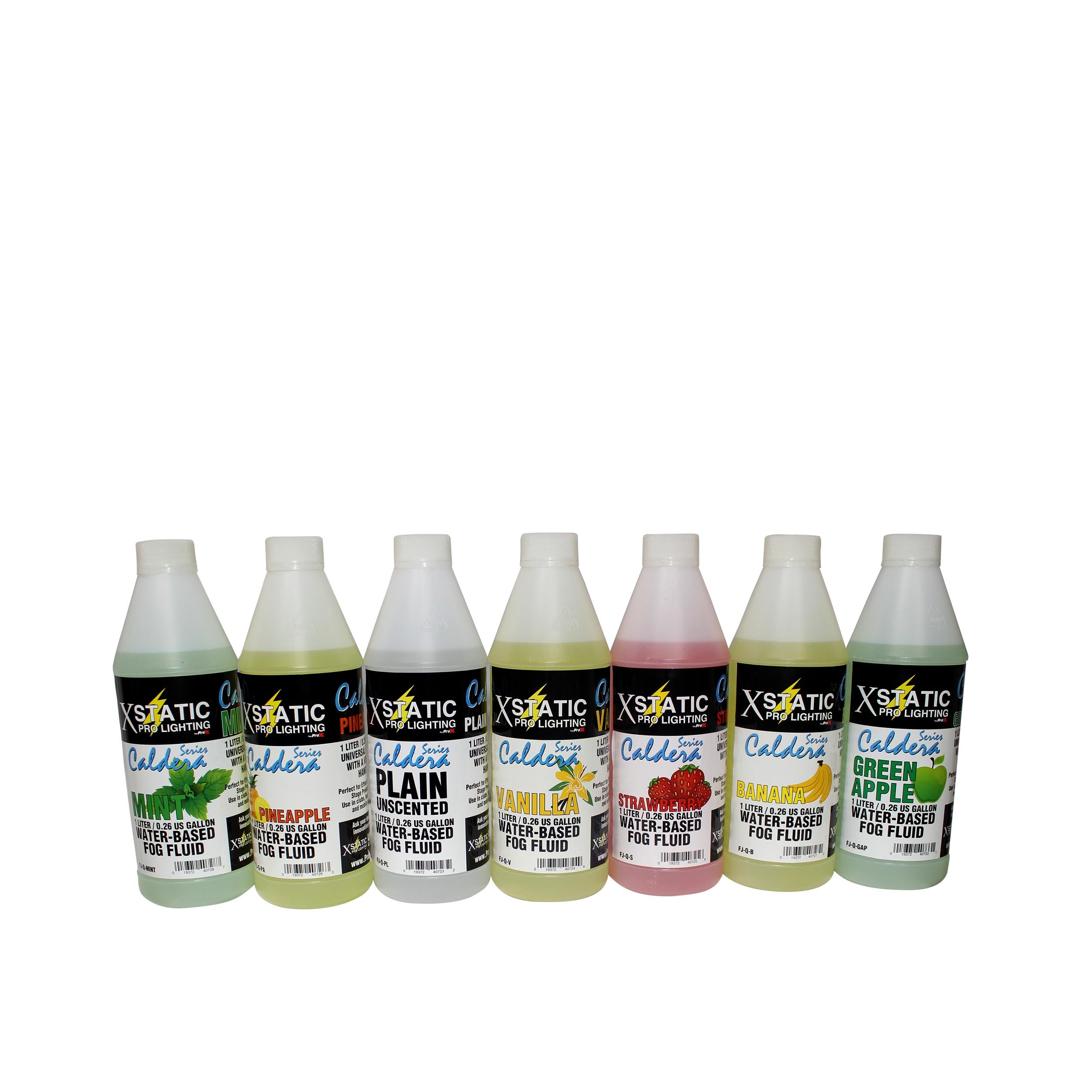 ProX GREEN APPLE DJ Fog Fluid Water Based Fog Machine Liquid Replacement – 1 Quart