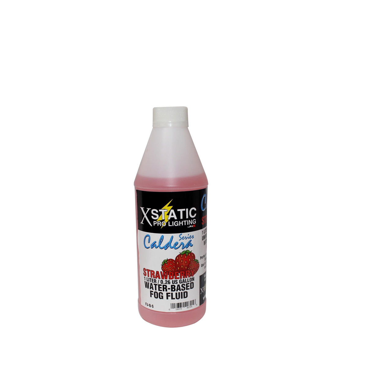 ProX STRAWBERRY DJ Fog Fluid Water Based Fog Machine Liquid Replacement – 1 Quart.