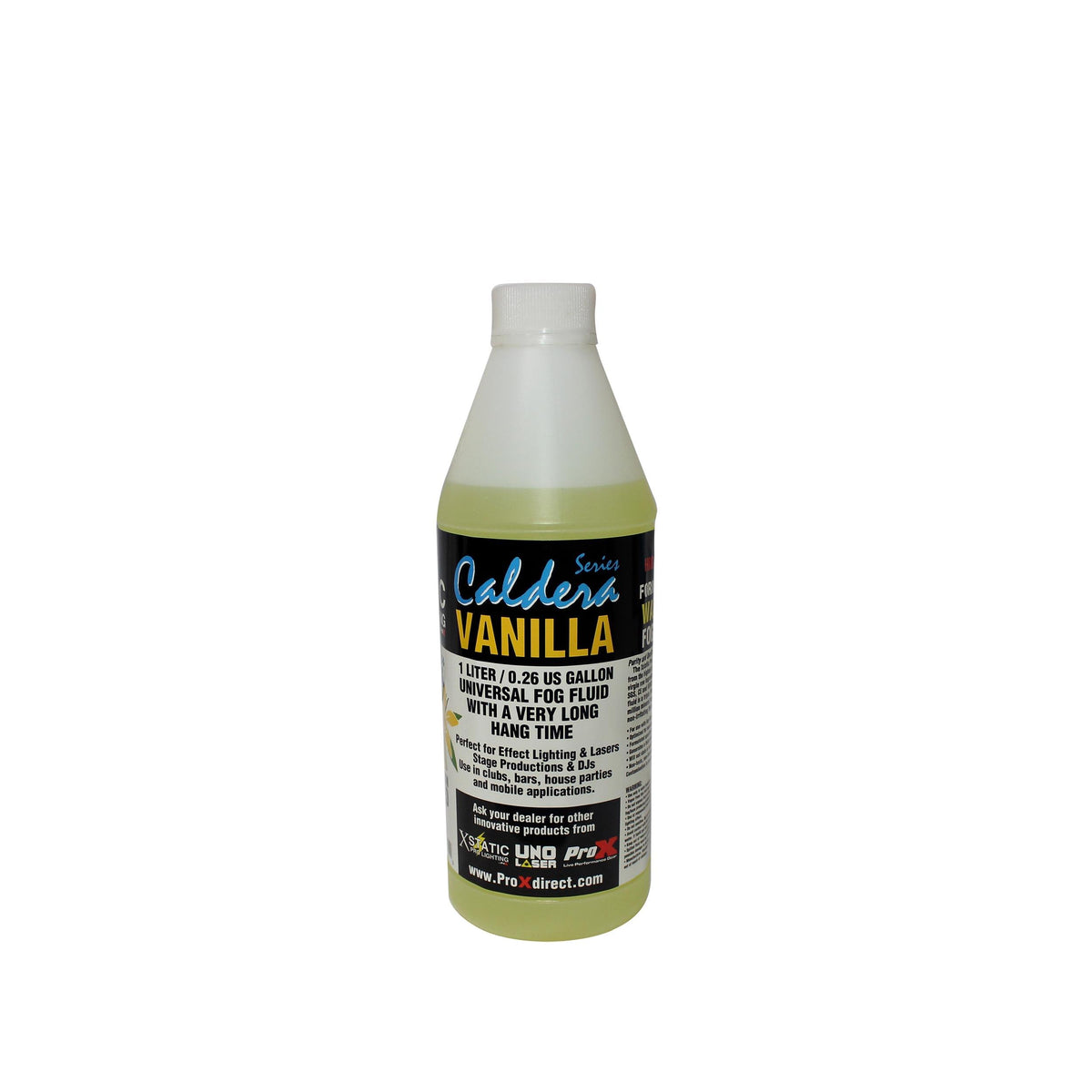ProX VANILLA DJ Fog Fluid Water Based Fog Machine Liquid Replacement – 1 Quart.