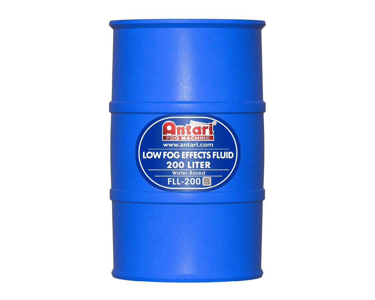 Antari FLL-200 - 200 Liter/50 Gallon Drum - Low Lying Fog Fluid
