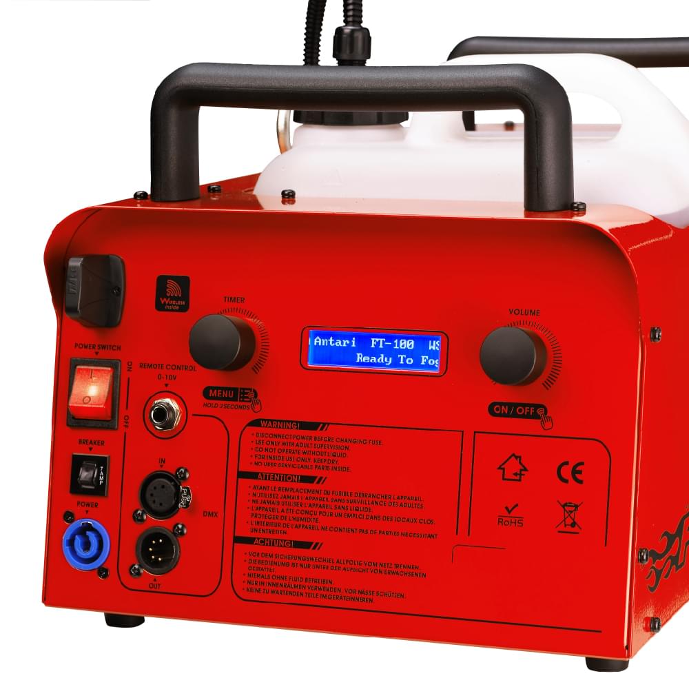 Antari FT-100 - 1500W Fire Training Smoke Generator w/Simple Controls