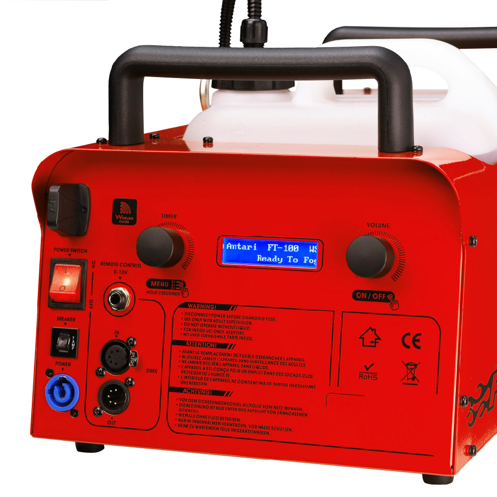 Antari FT-100 - 1500W Fire Training Smoke Generator w/Simple Controls