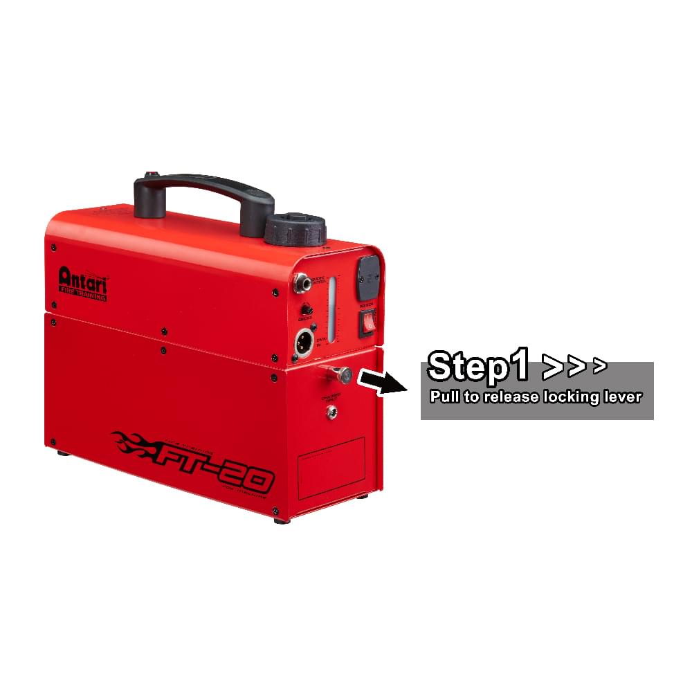Antari FT-20X - DC 12V Battery-Operated Mobile Smoke Generator - FLM-05P Fluid Only!