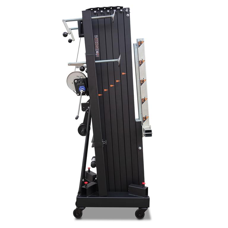 ProX FANTEK Spain Compact Front Loading Lifting Line Array Systems Tower 992 lbs Cap Max Height 26 ft Incl Line Array Adapter.