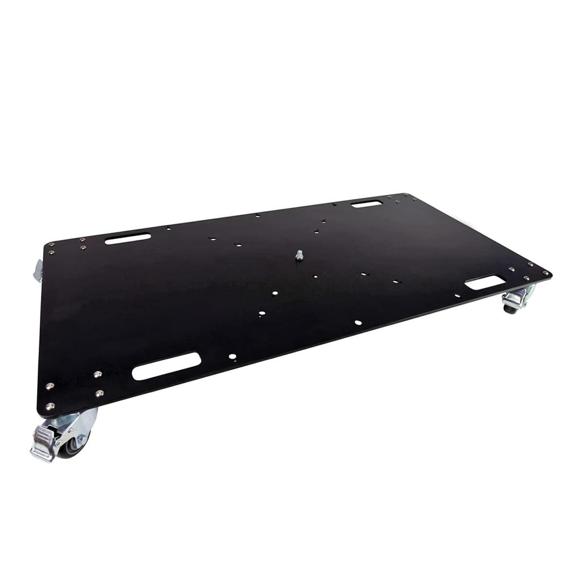 ProX Truss Modular 2X Rapid U Grid Trio Package for Lighting - Moving Heads W-Rolling Aluminum Baseplate | Black Finish.