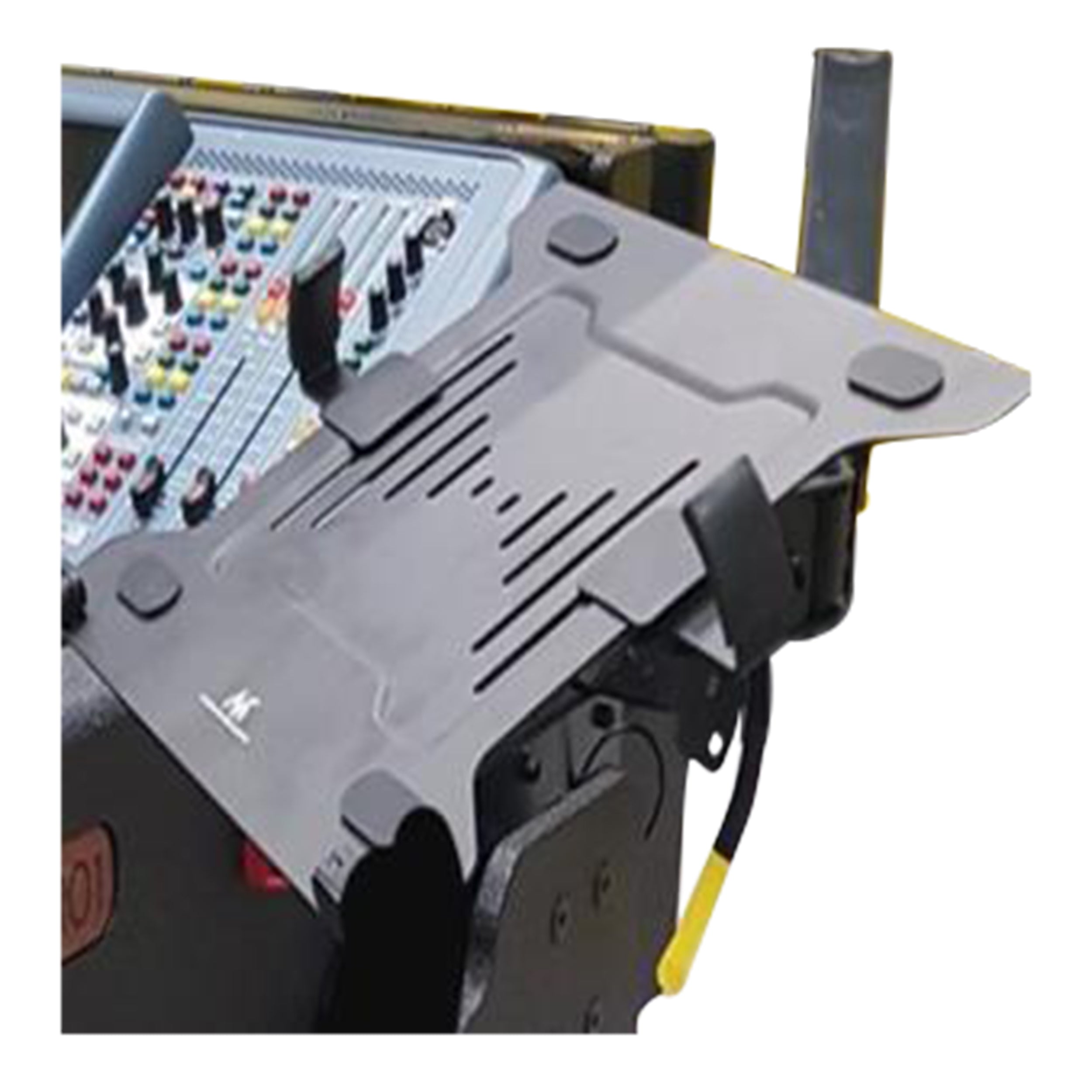 ProX Flip-Ready Easy Detachable Retracting Case With 2U for Yamaha PM3 RIVAGE Console by ZCase Custom Order