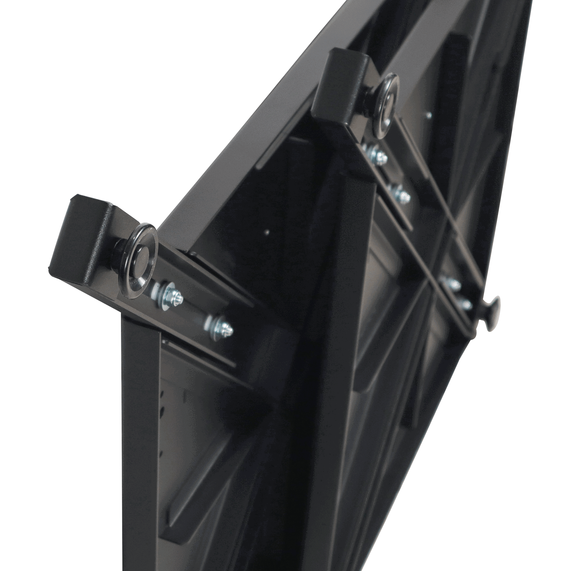 ProX Pair of Black Moving Head or Lighting Speaker Totem DJ Stand with Carrying Bags by Humpter