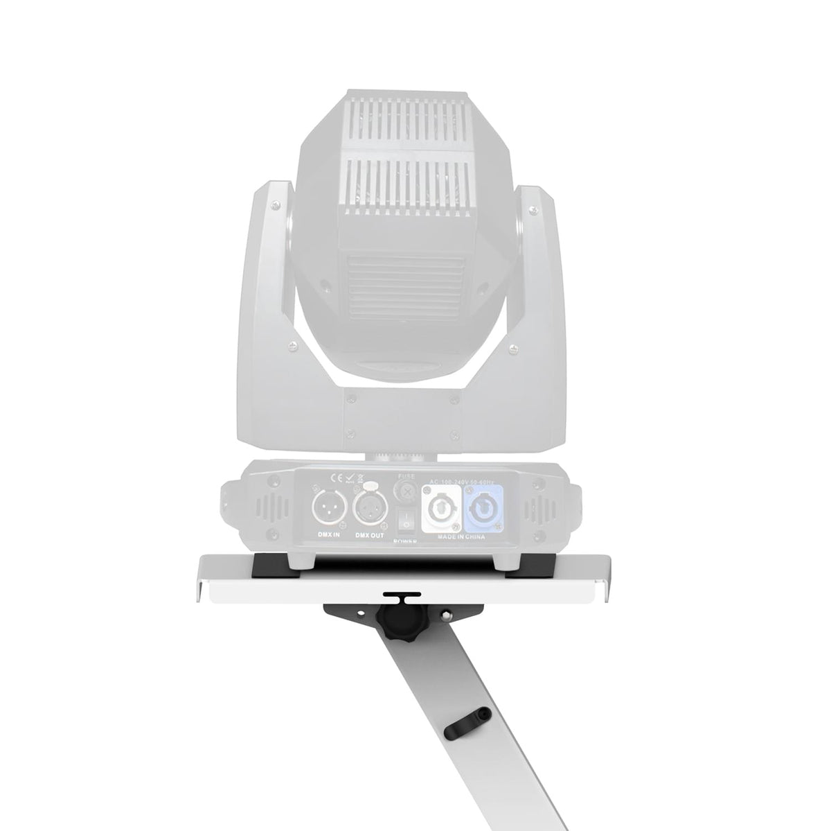 ProX White Pair of Audio Monitor DJ Lighting Side Mounting Stand for B3 DJ Table Workstation by Humpter.