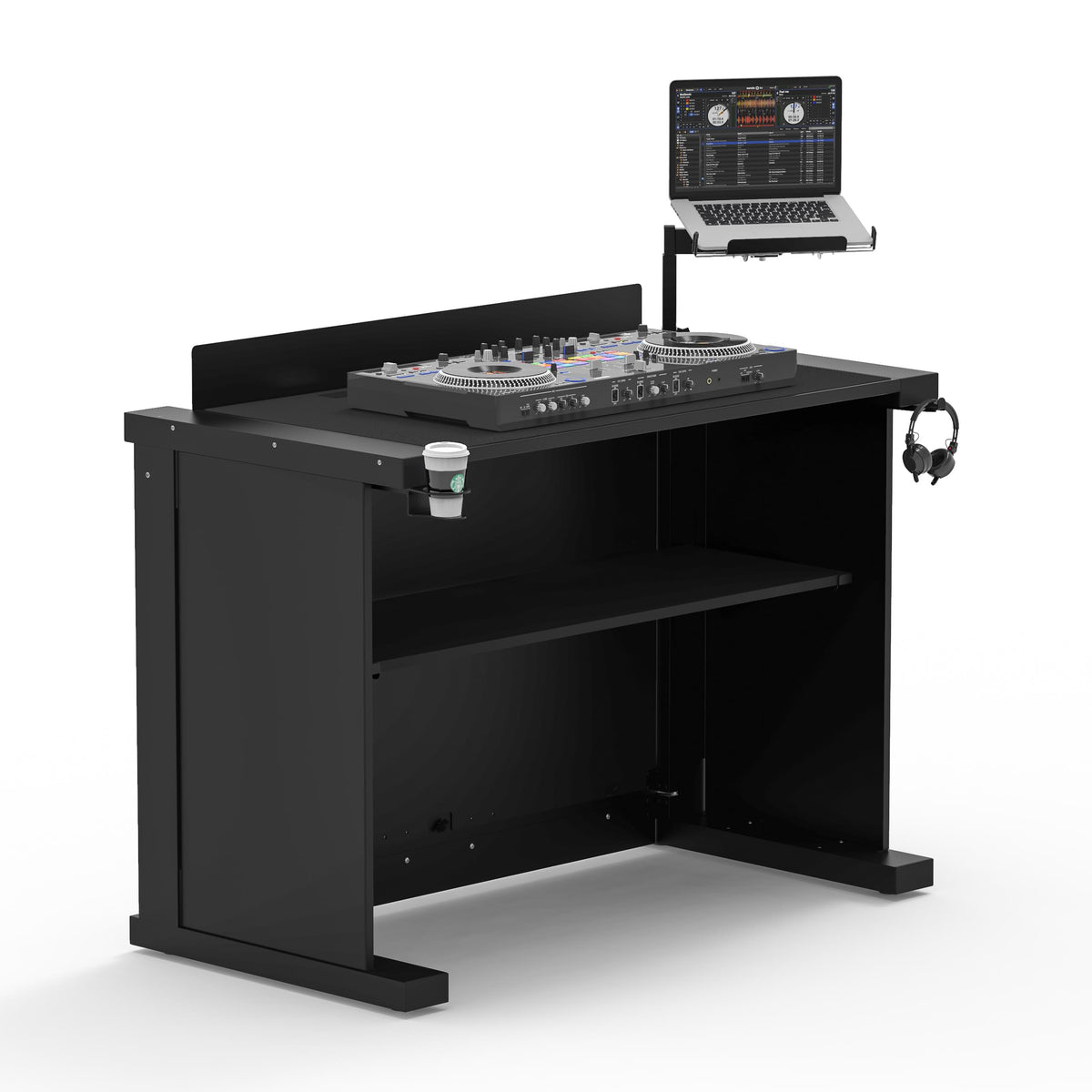 ProX BLACK B3 Quick Folding DJ Controller Turntable CD-J Facade Table Workstation by Humpter.