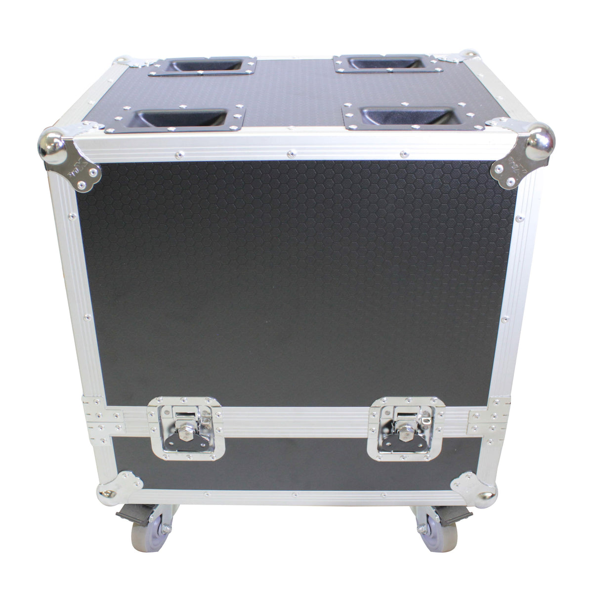 ProX Line Array Flight Case for 2 RCF HDL6-A HDL26-A Speakers W/Wheels.