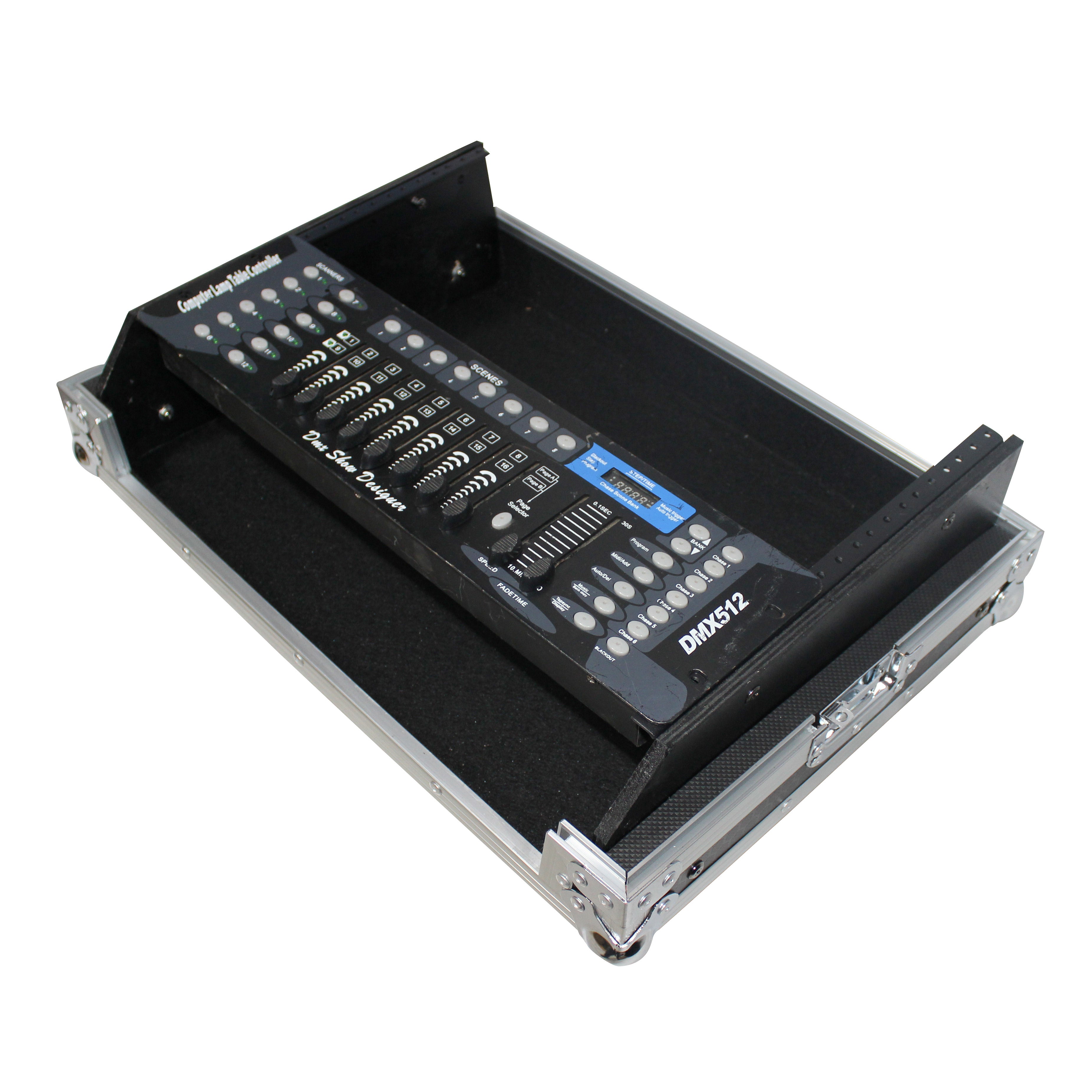 ProX Rack Mount 19" Mixer Case 7U Top Slant Removable Front Panel fits Gemini CDM-4000