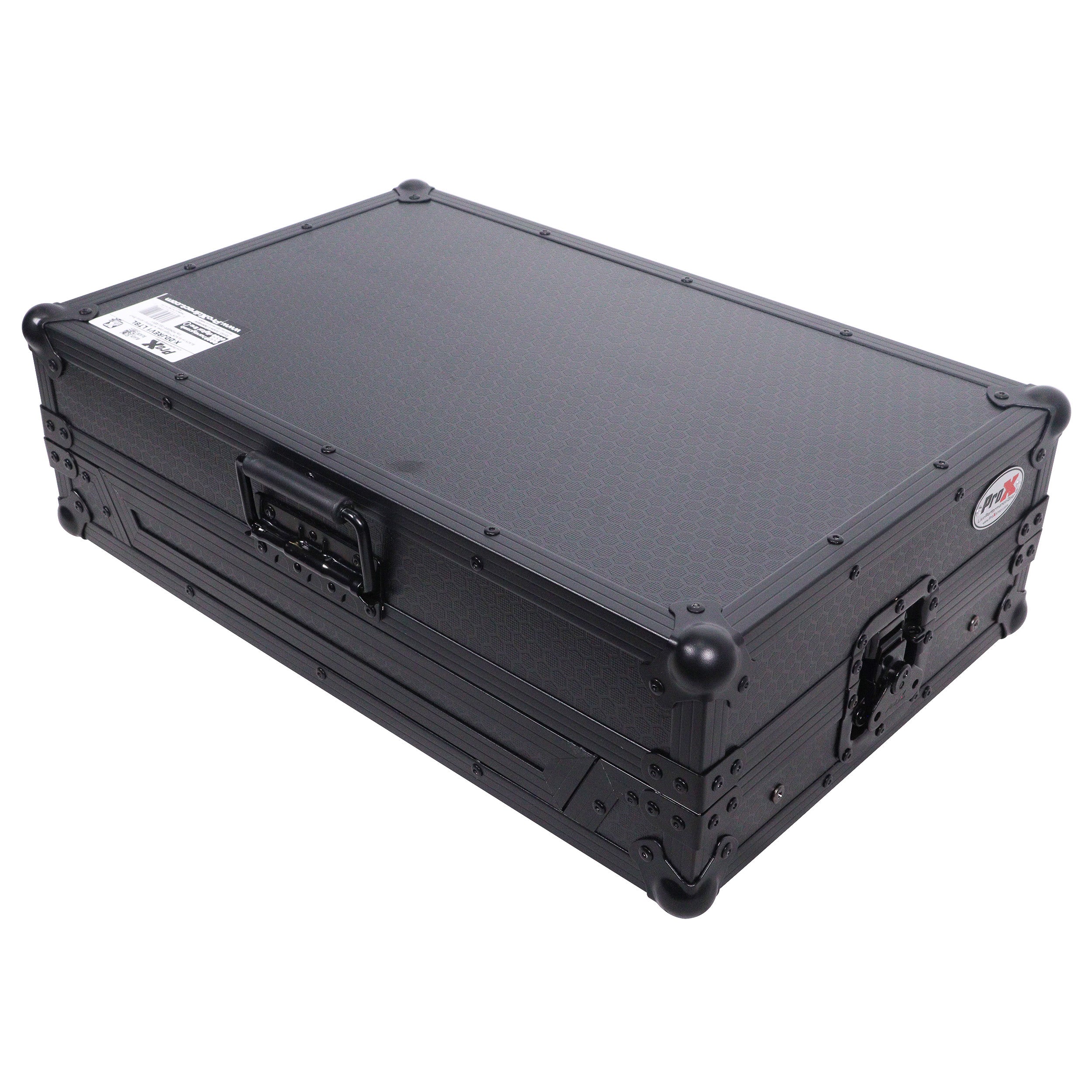 ProX ATA Flight Case For Pioneer DDJ-REV1 DJ Controller with Laptop Shelf - Black