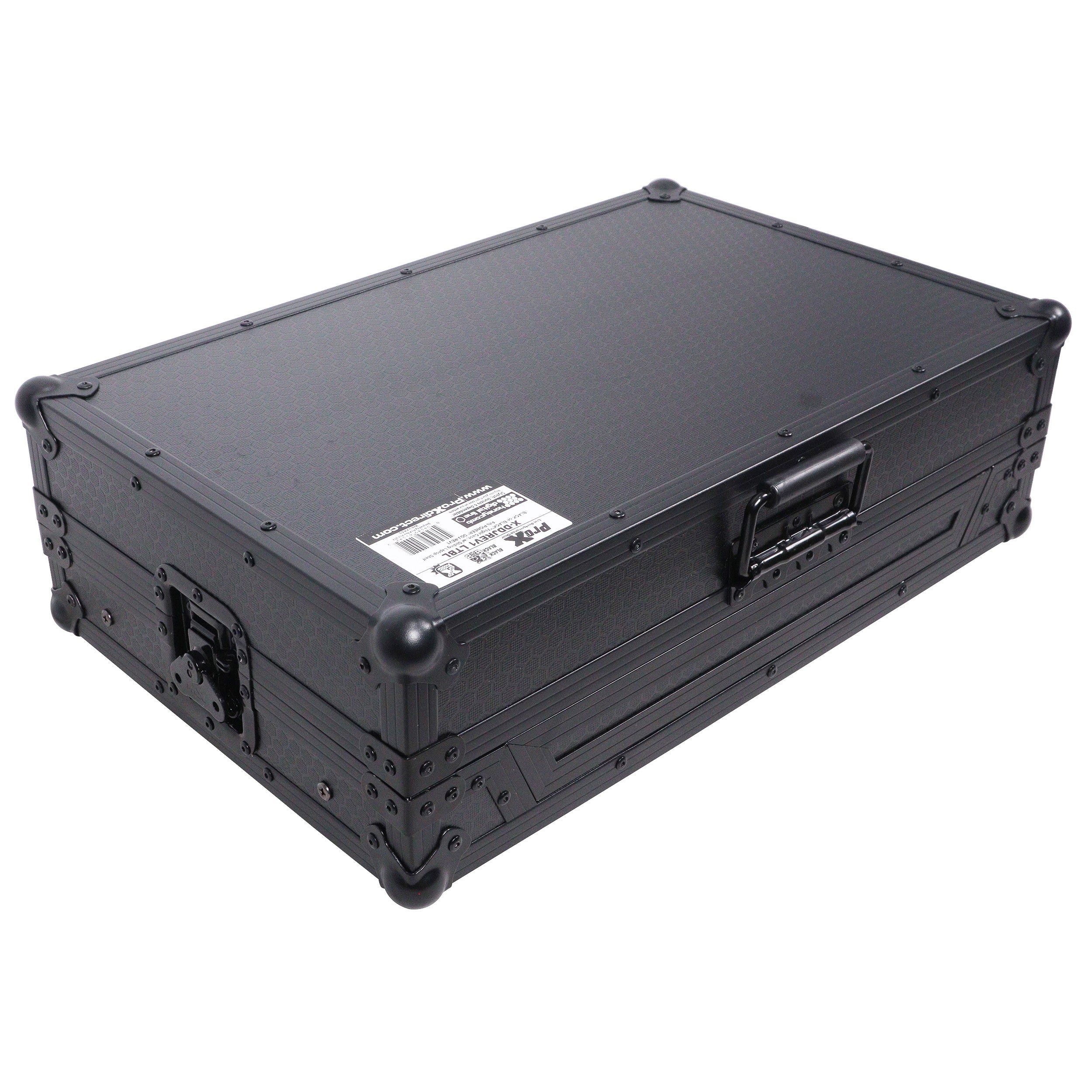 ProX ATA Flight Case For Pioneer DDJ-REV1 DJ Controller with Laptop Shelf - Black