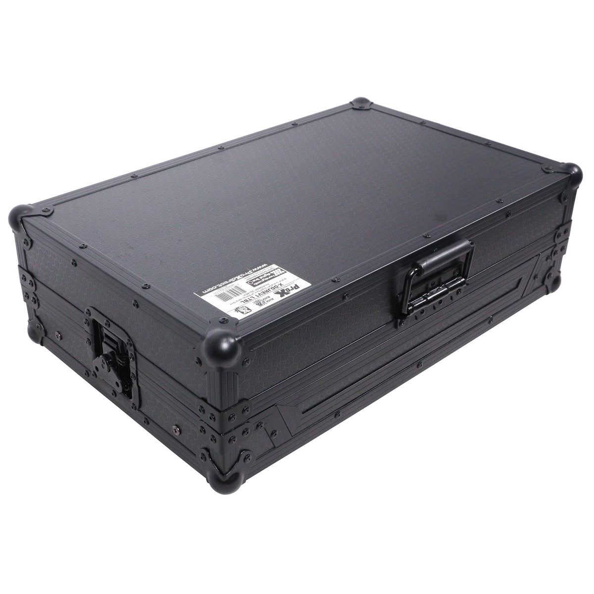 ProX ATA Flight Case For Pioneer DDJ-REV1 DJ Controller with Laptop Shelf - Black.