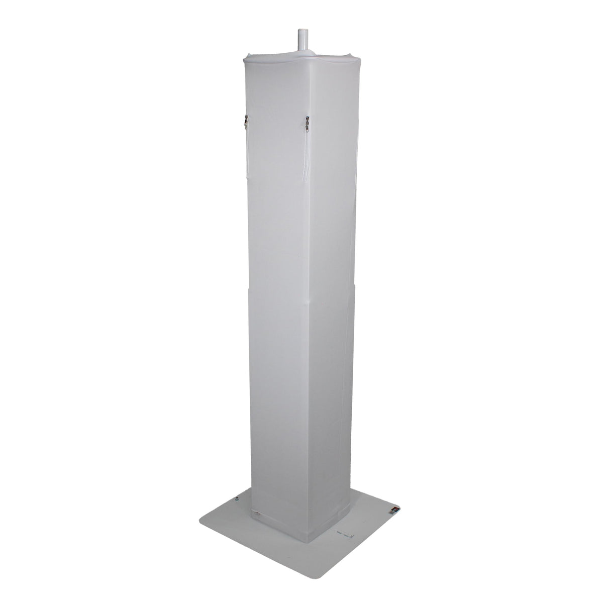 ProX Replacement White Lycra Fabric Scrim for ProX Flex Tower™ TV - Black w/ Storage Bag.