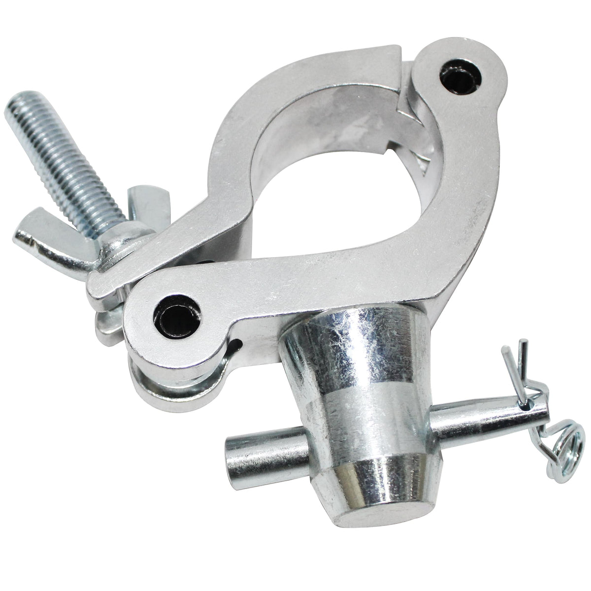 ProX Aluminum Side Entry Pro M10 Truss Clamp with Half Conical for 2" Truss Tube Capacity 661 lbs..