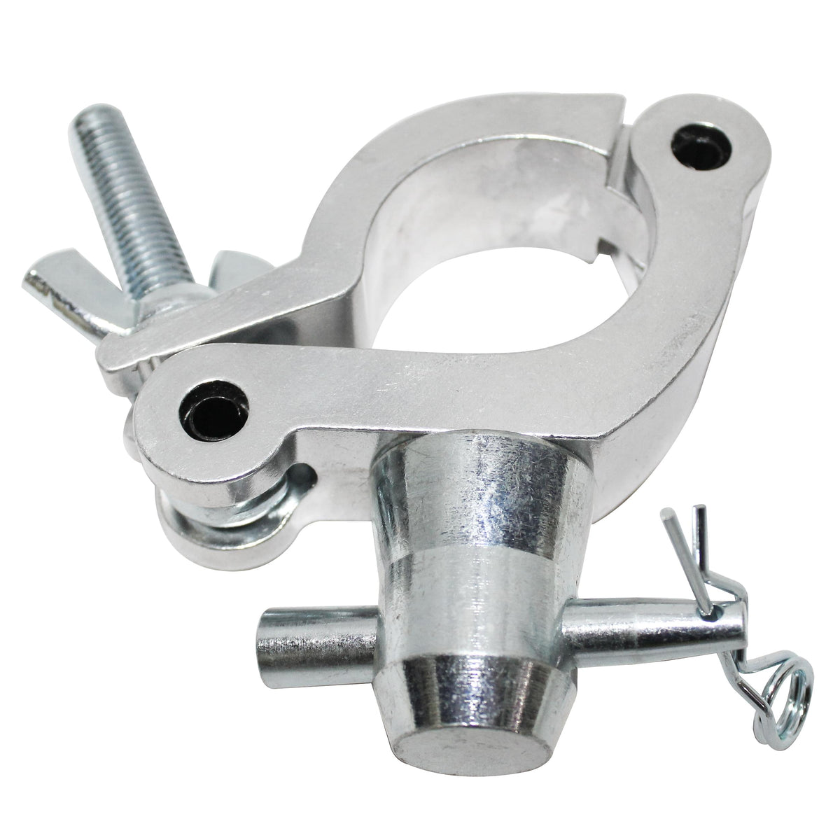 ProX Aluminum Side Entry Pro M10 Truss Clamp with Half Conical for 2" Truss Tube Capacity 661 lbs..