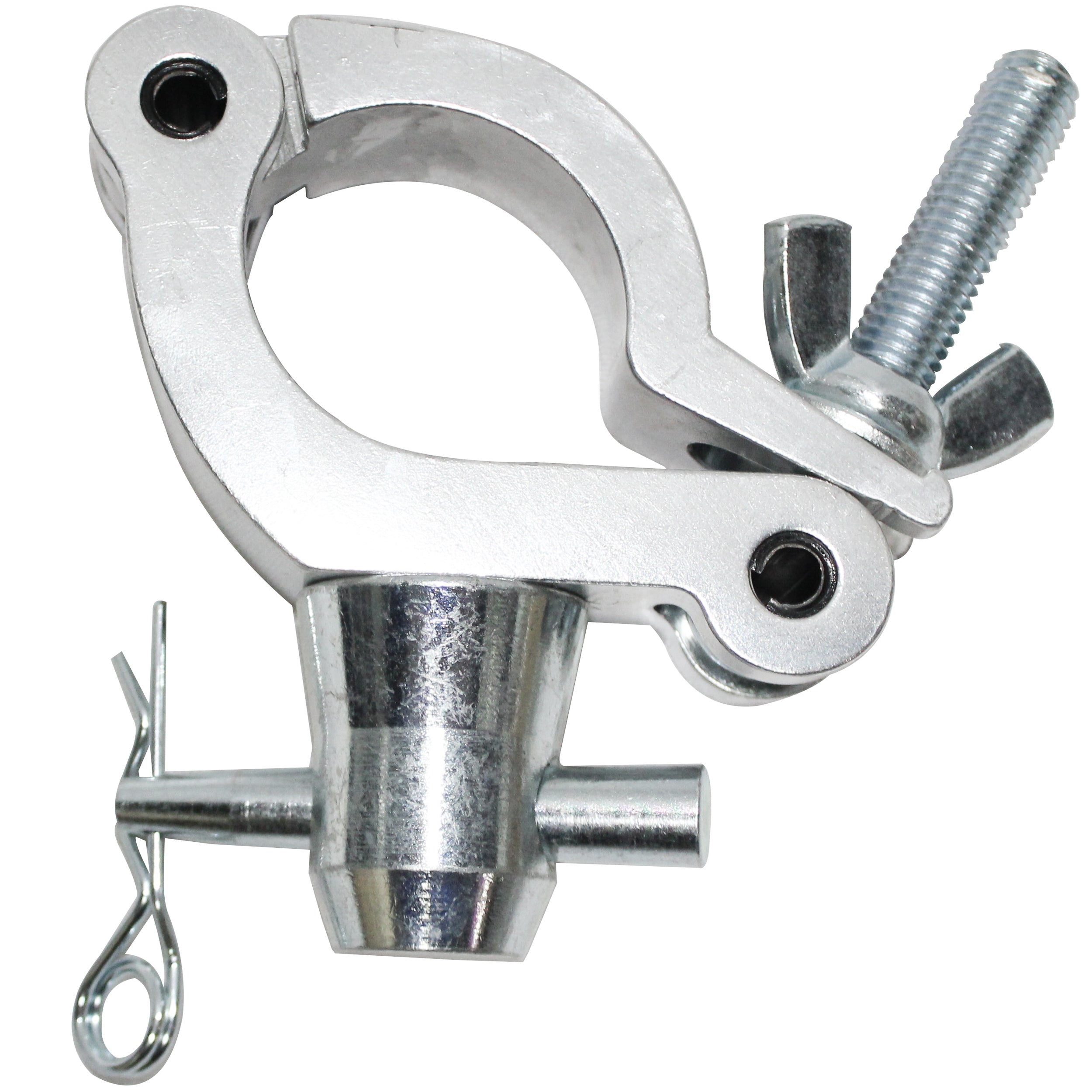 ProX Aluminum Side Entry Pro M10 Truss Clamp with Half Conical for 2" Truss Tube Capacity 661 lbs..