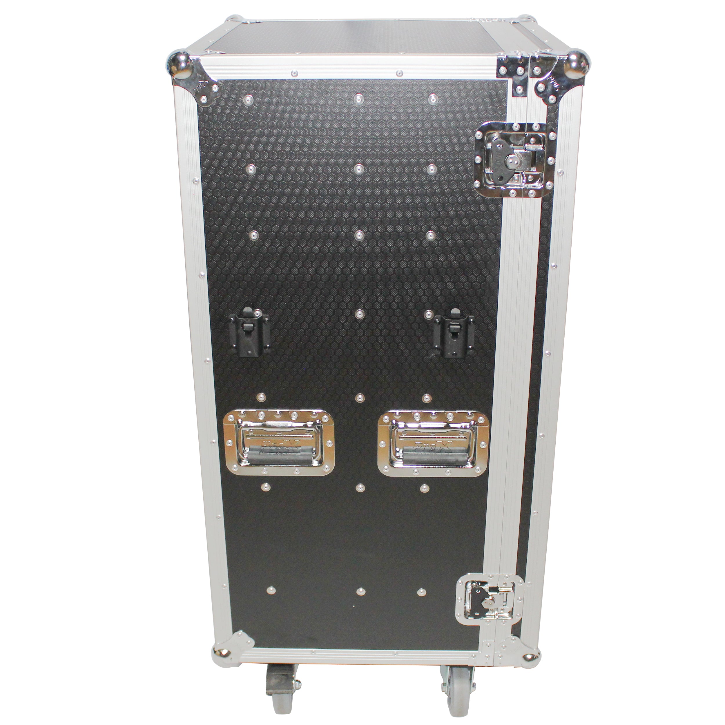 ProX 7 Utility Drawer ATA Flight Style Case with Fold out Left Right Side Mounting Removable Table and 4 inch Casters