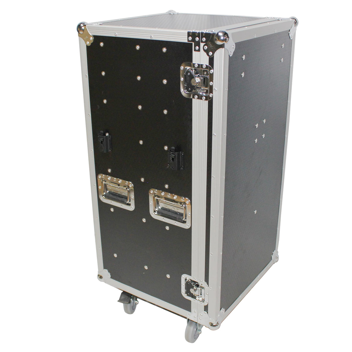 ProX 7 Utility Drawer ATA Flight Style Case with Fold out Left Right Side Mounting Removable Table and 4 inch Casters.