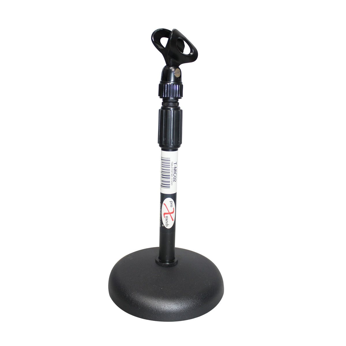 ProX Desktop Microphone Stand with 6" Round Base.