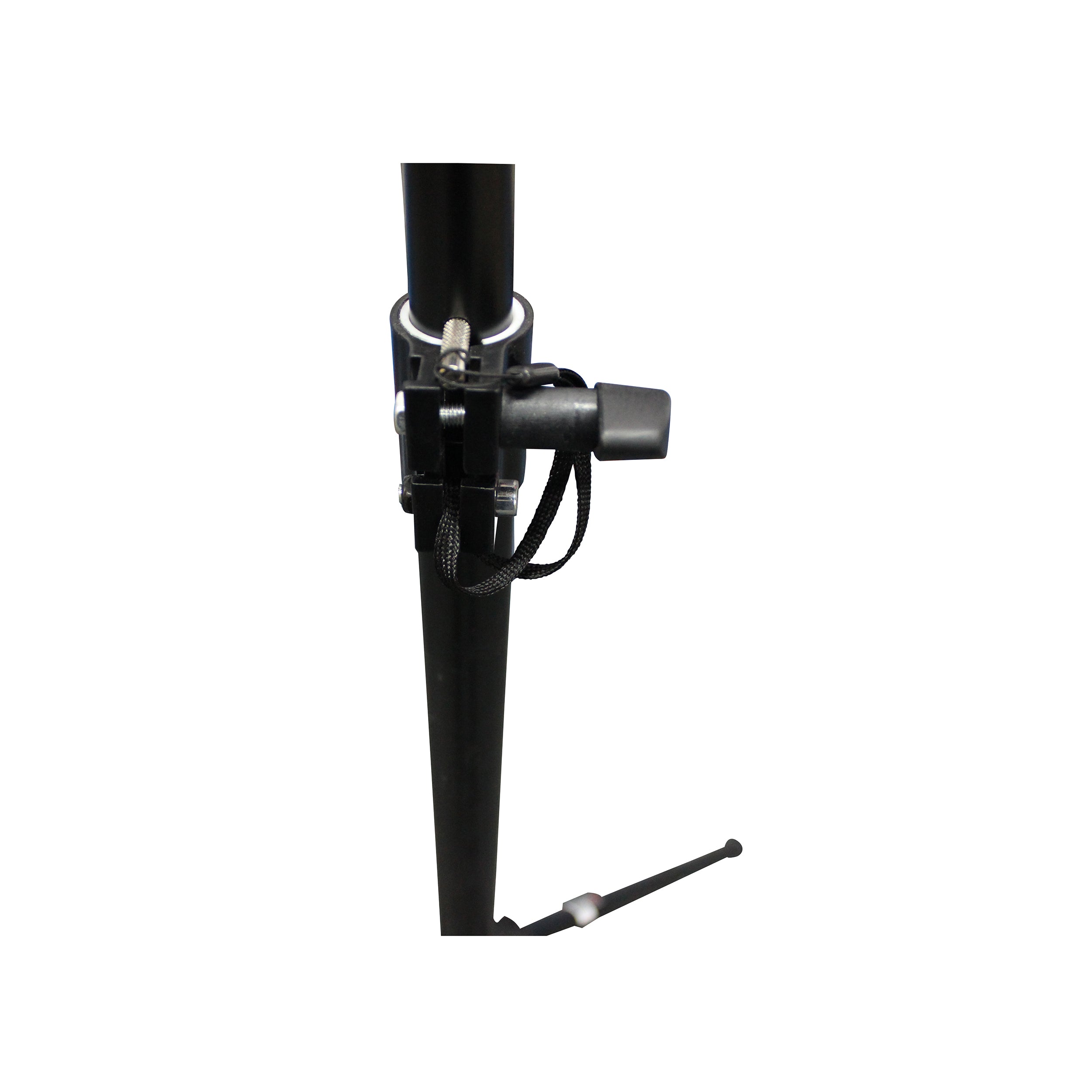 ProX Lightweight Height Adjustable DJ Lighting Stand with Square T-Bar – adjusts up to 9 Ft Height