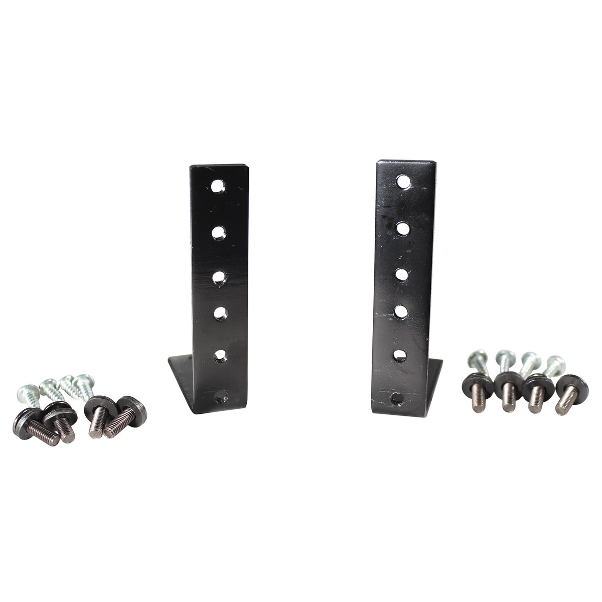 ProX 2U Two Unit Rack Rails L Shape Bracket for DJ Controller Flight Cases.