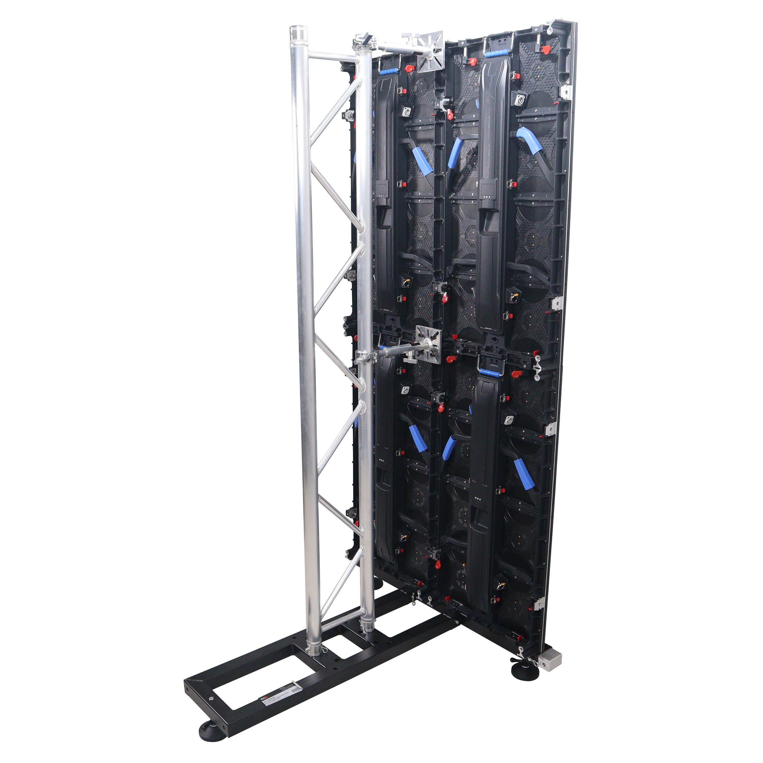 ProX Ground Support Stabilizing 1M / 3.28ft T-Base for LED Screen Wall Stacking for F32 or 12-inch Bolt Truss Segments