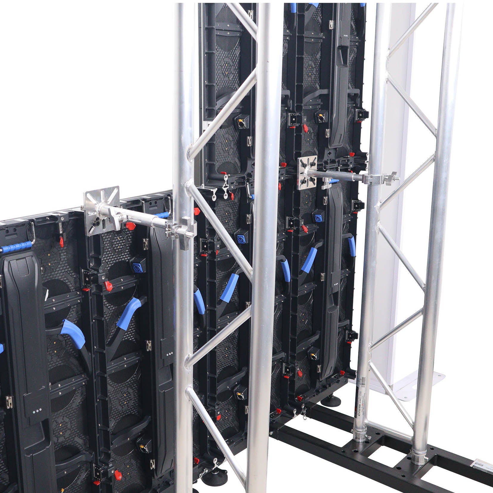ProX Ground Support Stabilizing 1M / 3.28ft T-Base for LED Screen Wall Stacking for F32 or 12-inch Bolt Truss Segments