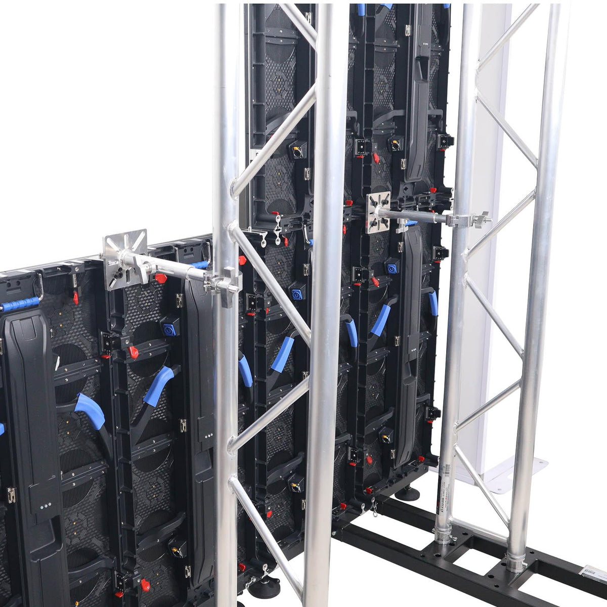 ProX Ground Support Stabilizing 1M / 3.28ft T-Base for LED Screen Wall Stacking for F32 or 12-inch Bolt Truss Segments