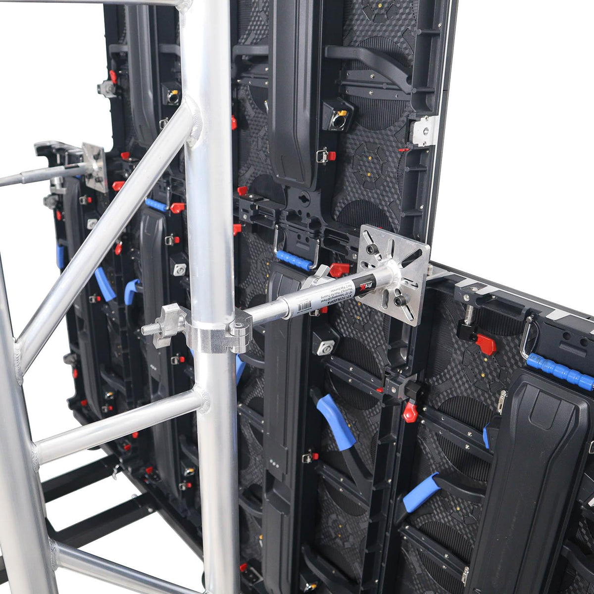 ProX Ground Support Stabilizing 1M / 3.28ft T-Base for LED Screen Wall Stacking for F32 or 12-inch Bolt Truss Segments