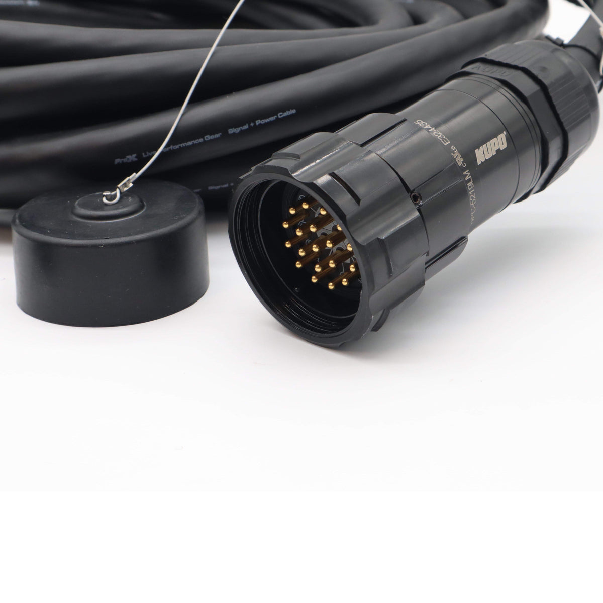 ProX Power Distribution 30Ft 19 Pin Male to Female 12 AWG Extension Cable.