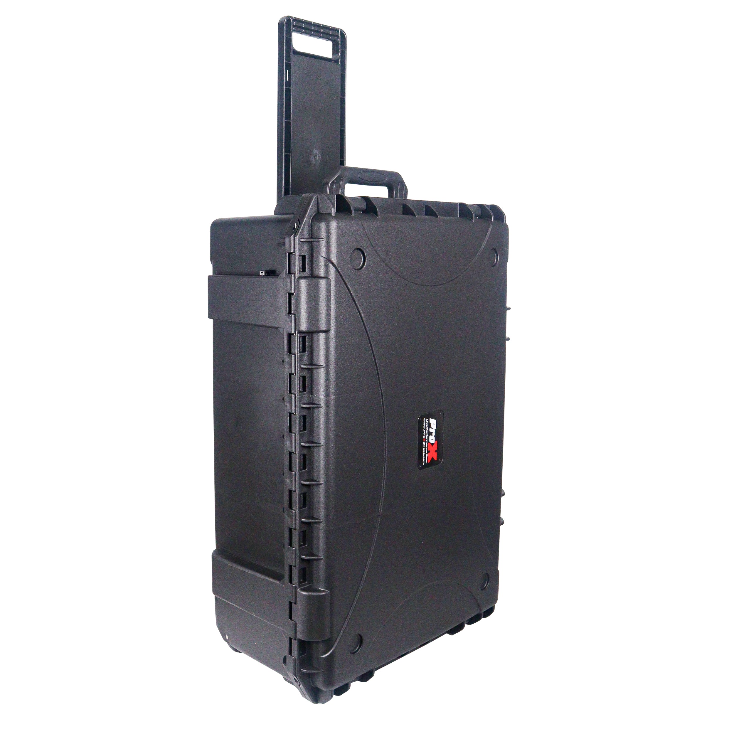 ProX UltronX MEDIUM Water Resistant ABS Molded Portable Storage Case for Audio Camera Tactical includes cut pluck foam - 14x19x7.5