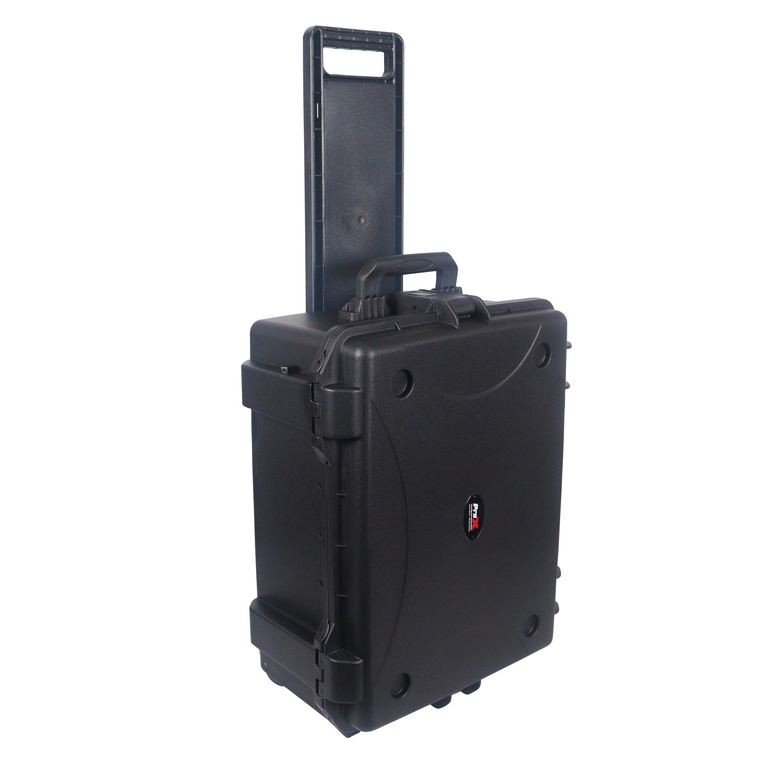ProX UltronX MEDIUM Water Resistant ABS Molded Portable Storage Case for Audio Camera Tactical includes cut pluck foam - 14x19x7.5