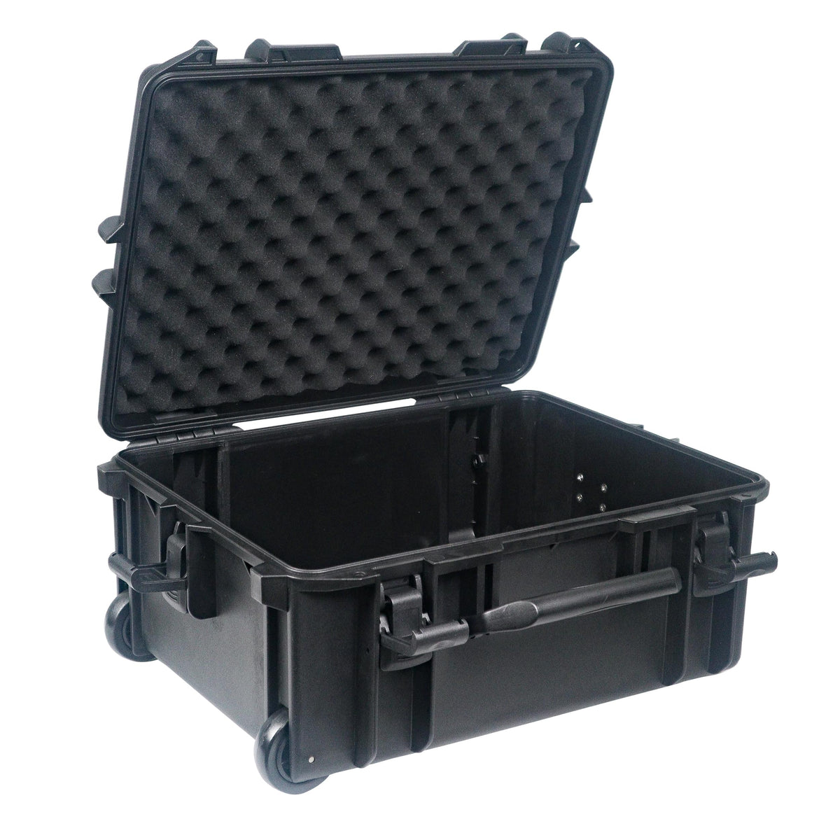 ProX UltronX MEDIUM Water Resistant ABS Molded Portable Storage Case for Audio Camera Tactical includes cut pluck foam - 14x19x7.5.