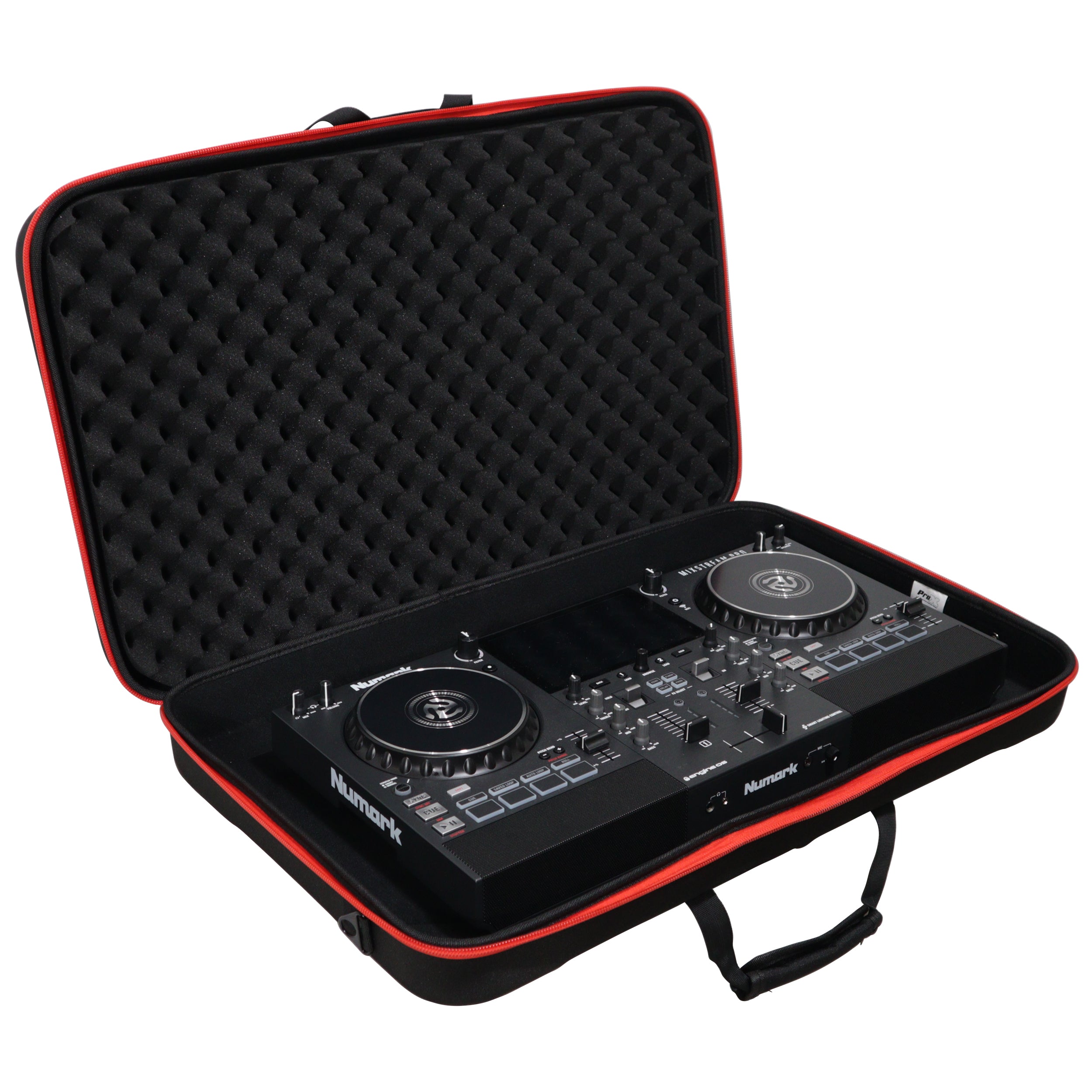 ProX ZeroG Ultra Lightweight Hard Shell DJ Controller Shoulder Strap Bag for Pioneer DDJ-RX SX3 S1 and Numark Mixstream Pro Mixdeck -