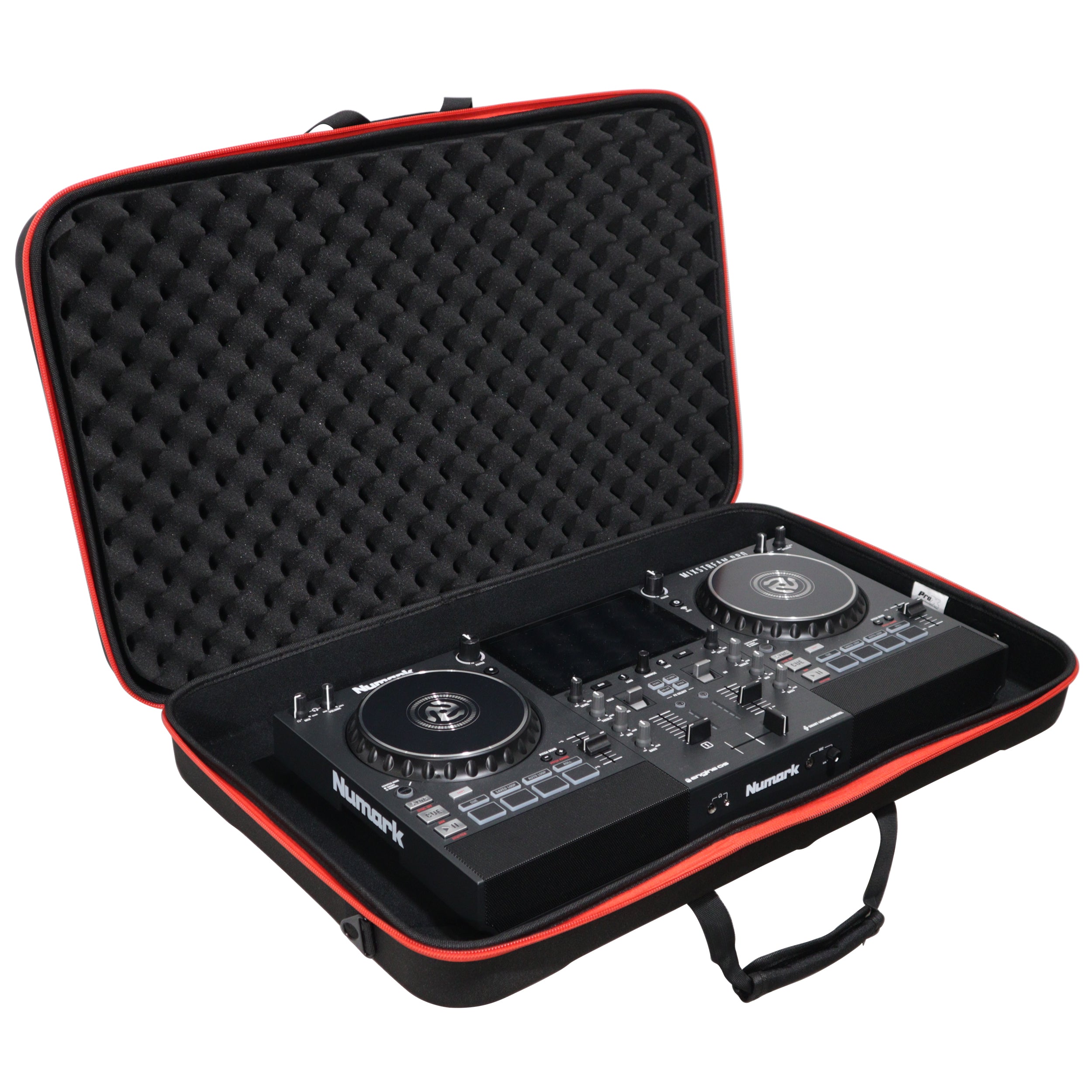 ProX ZeroG Ultra Lightweight Hard Shell DJ Controller Shoulder Strap Bag for Pioneer DDJ-RX SX3 S1 and Numark Mixstream Pro Mixdeck -