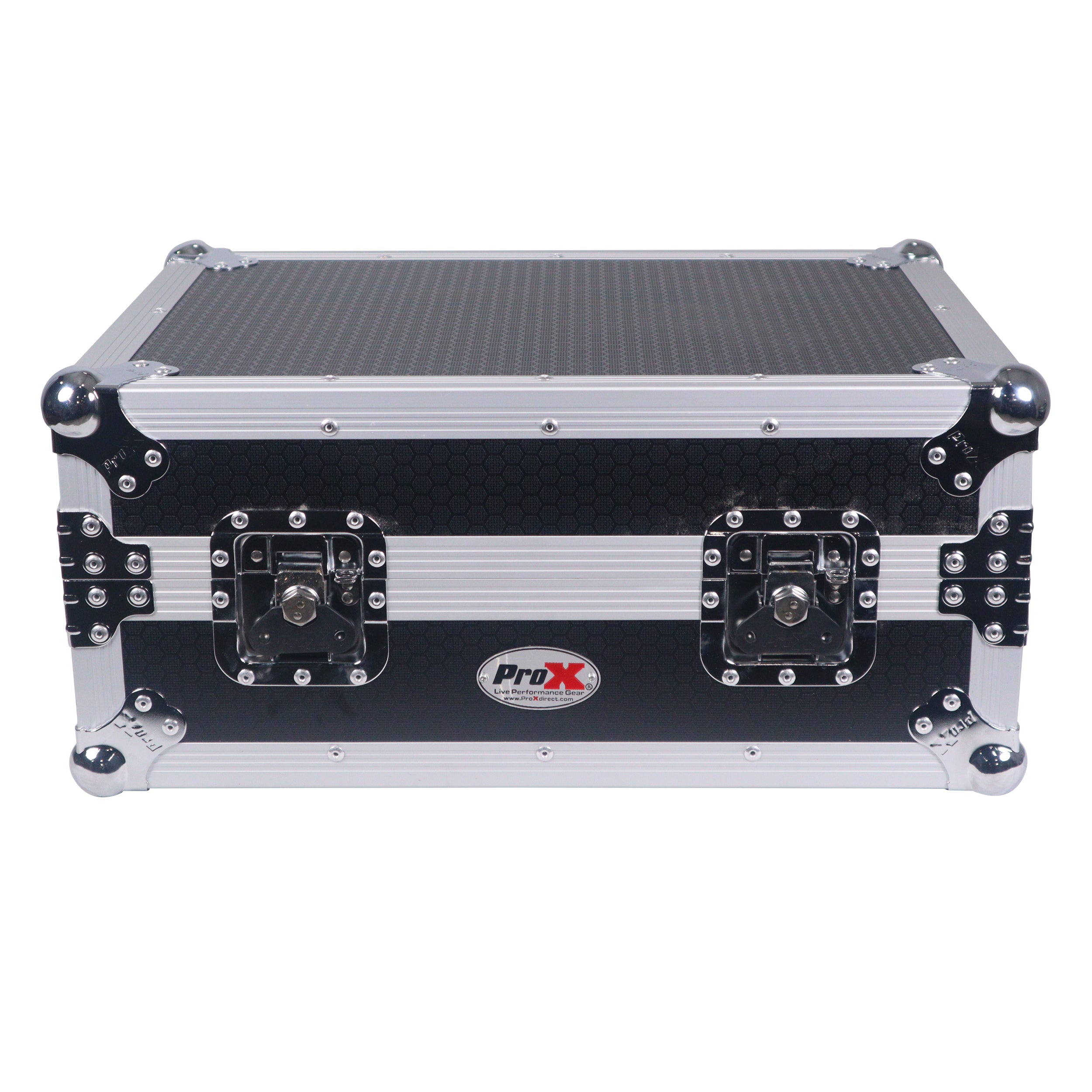 ProX 8U Top Mount Slanted Flight Case for 19 inch Mixers