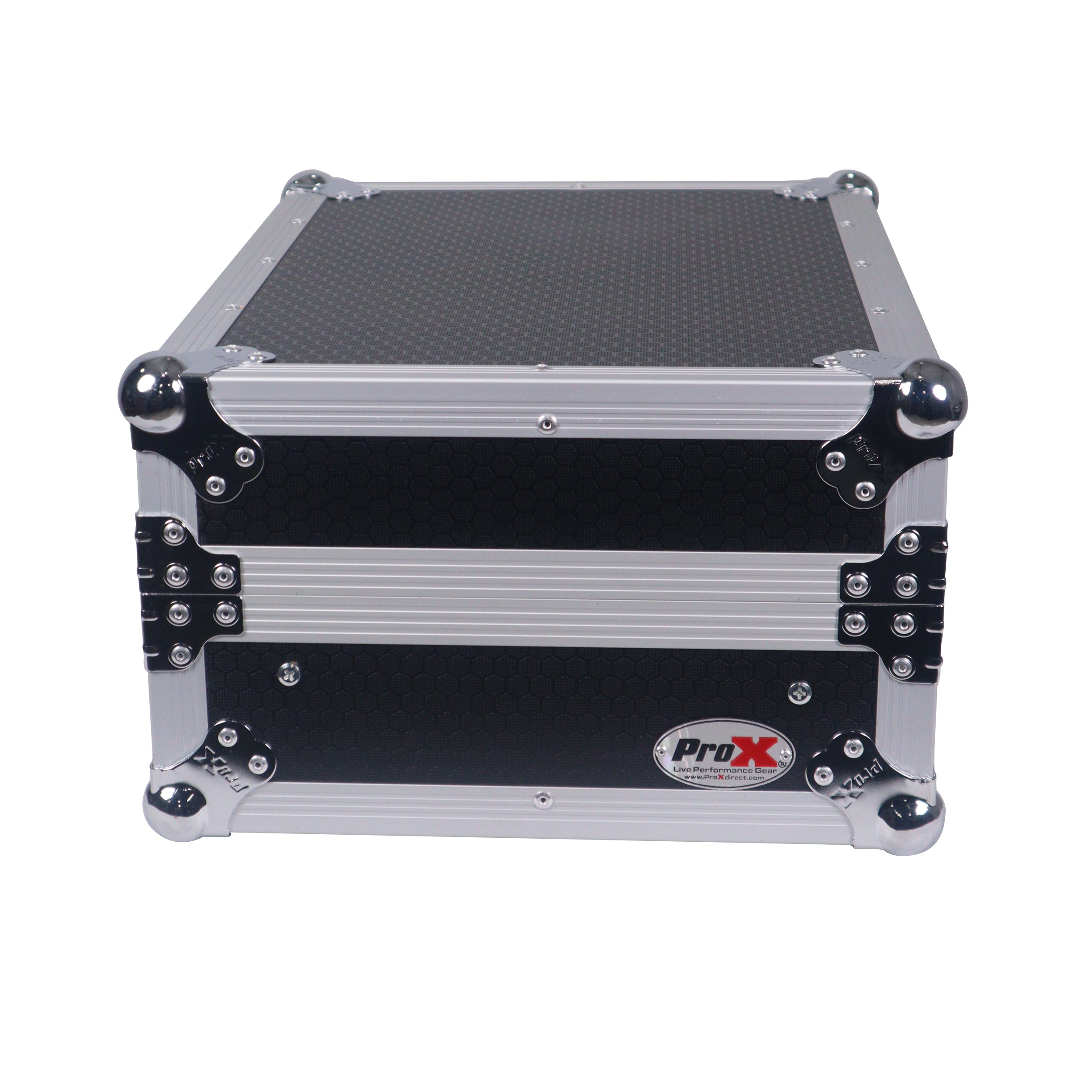 ProX 8U Top Mount Slanted Flight Case for 19 inch Mixers