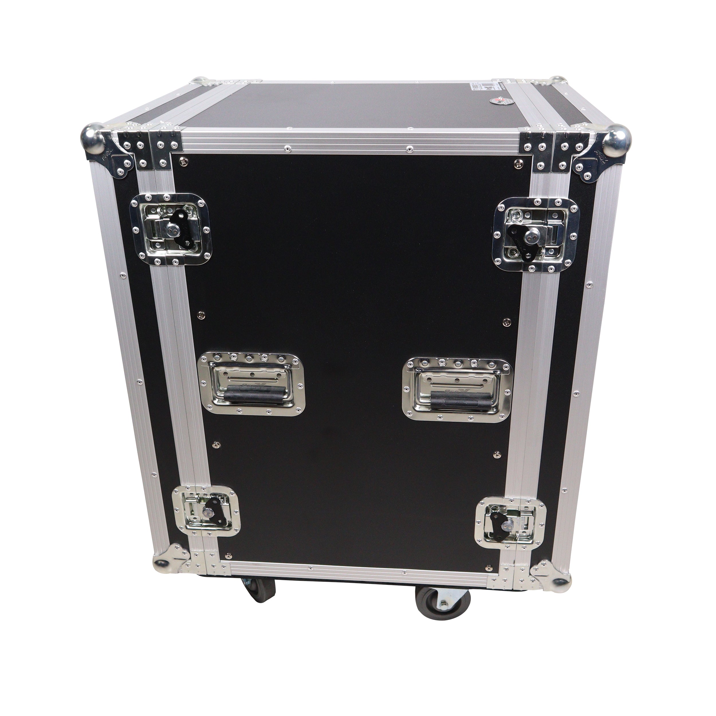 ProX 16U Vertical Amp Rack Mount Flight Case with Caster Wheels
